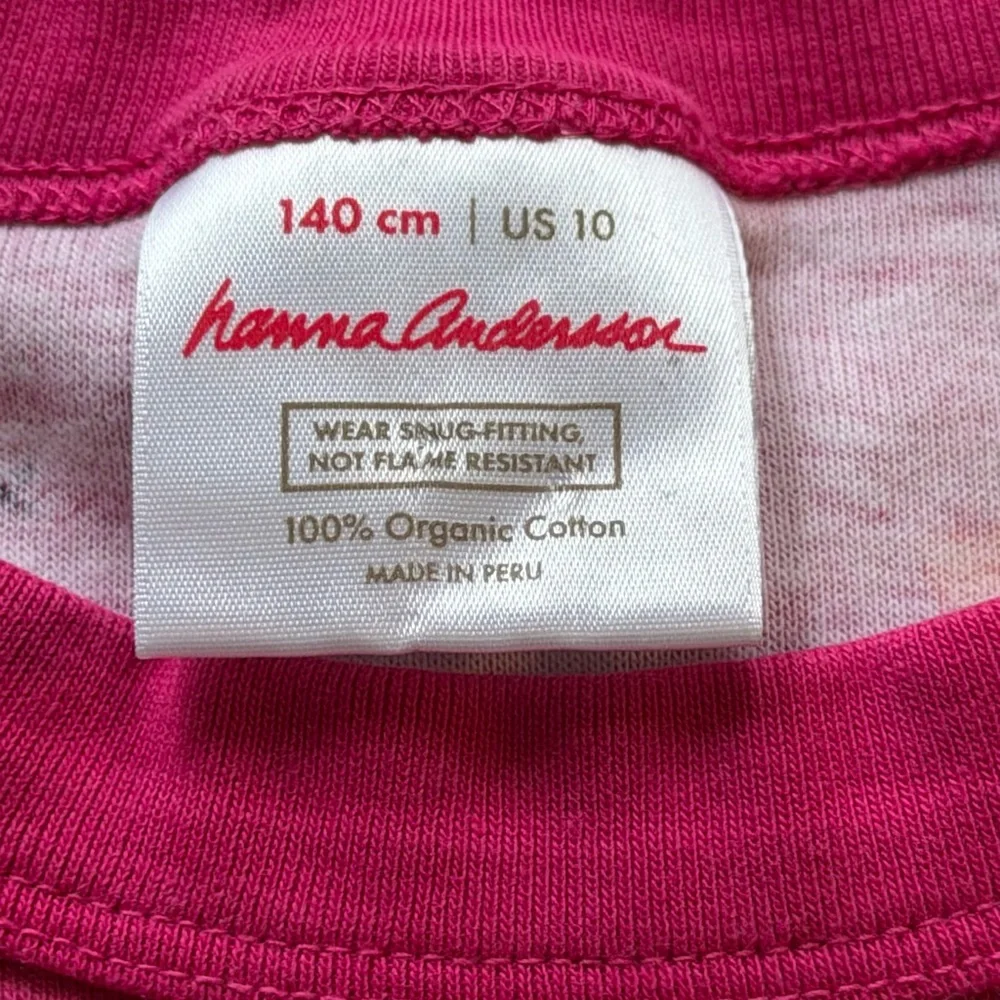 Hanna Andersson Set of 4 Girls Pajama Tops Size 10 - Picture 10 of 13